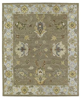 Kaleen Brooklyn Delaney-03 Mocha 2' x 3' Area Rug