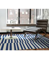 Kaleen Nomad NOM01-22 Navy 2' x 3' Area Rug