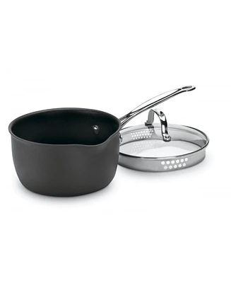 Cuisinart Chefs Classic Hard Anodized -Qt. Cook and Pour Saucepan w/ Cover