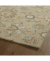 Kaleen Middleton MID02-107 Mushroom 5' x 7'9" Area Rug