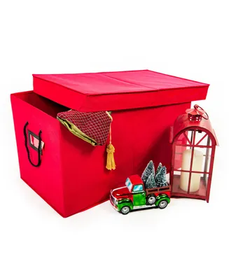 Santa's Bag Multi Use Christmas Decoration Storage Box