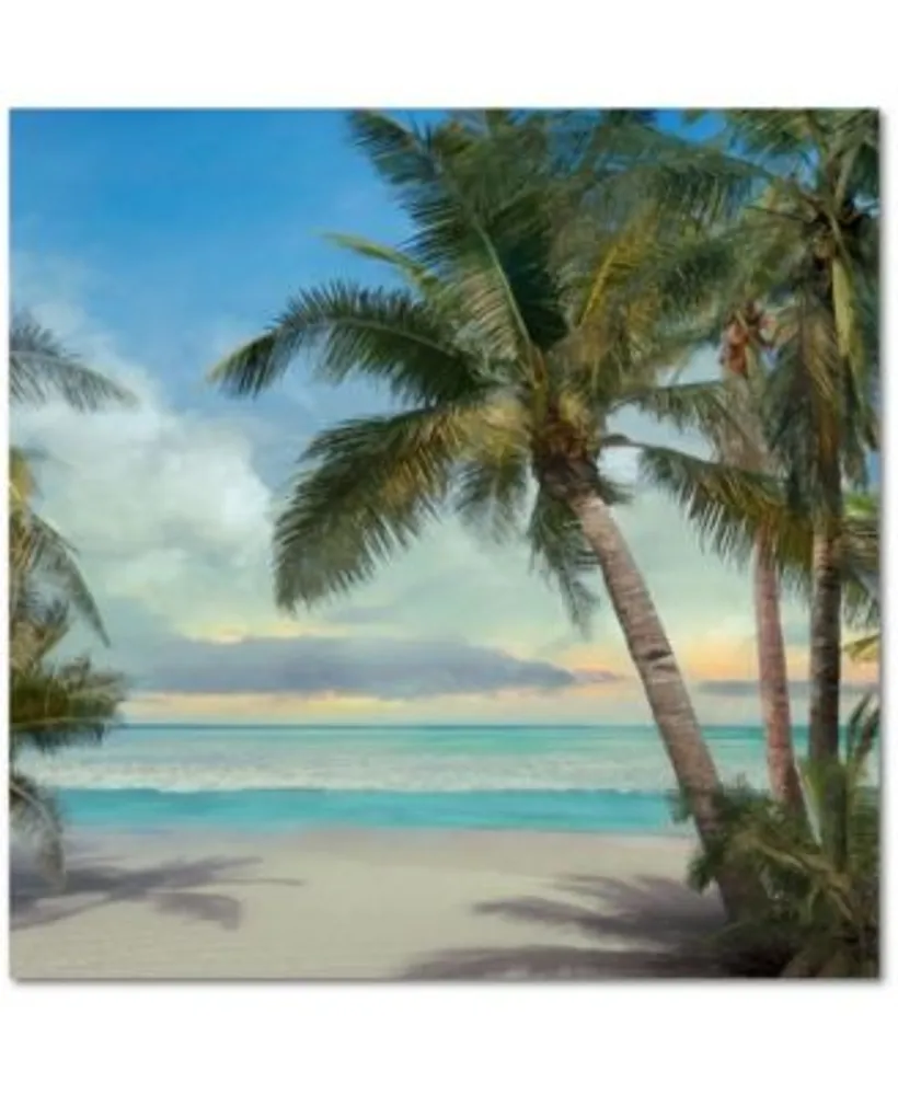 Courtside Market A Found Paradise Ii Gallery Wrapped Canvas Wall Art Collection