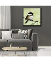 Courtside Market Bluebird Ii 30" x 30" Canvas Wall Art with Float Moulding