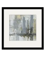 Courtside Market Midtown Bridge Ii 16" x 16" Framed and Matted Art