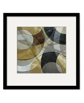 Courtside Market Metallic Atmosphere 16" x 16" Framed and Matted Art