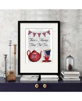 Courtside Market English Tea Party Framed Matted Art Collection