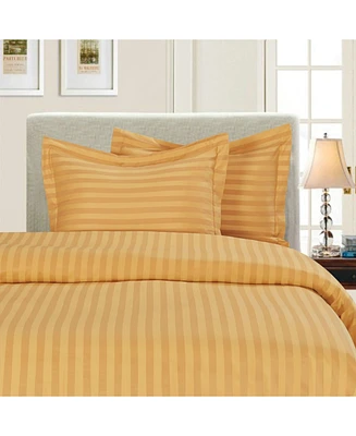 Elegant Comfort Luxurious Stripe Wrinkle-Free -Pc. Duvet Cover Set