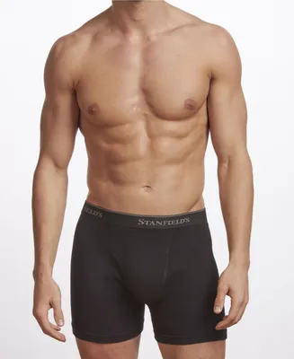 Stanfield's Premium Cotton Men's 2 Pack Boxer Brief Underwear