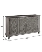 Pruitt 4-Door Credenza