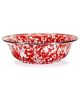 Golden Rabbit Swirl Enamelware Collection Quart Serving Bowl