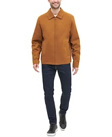 Tommy Hilfiger Men's Classic Front-Zip Filled Micro-Twill Jacket