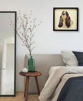 Empire Art Direct 'Basset Hound' Dimensional Collage Wall Art - 17'' x 17''