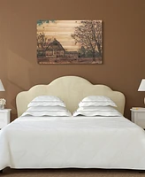 Empire Art Direct 'Erstwhile Barn 3' Arte De Legno Digital Print on Solid Wood Wall Art - 24" x 36"