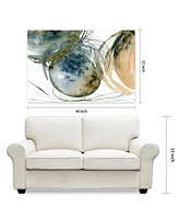 Empire Art Direct 'Hibernation Ii' Frameless Free Floating Tempered Art Glass Wall Art - 48" x 32''