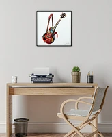 Empire Art Direct Reverse Printed Art Glass and Anodized Aluminum Frame Wall Art