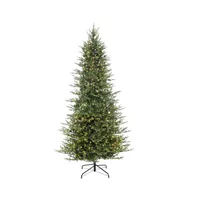 Puleo 9FT Pre-Lit Slim Bradford Fir Artificial Christmas tree