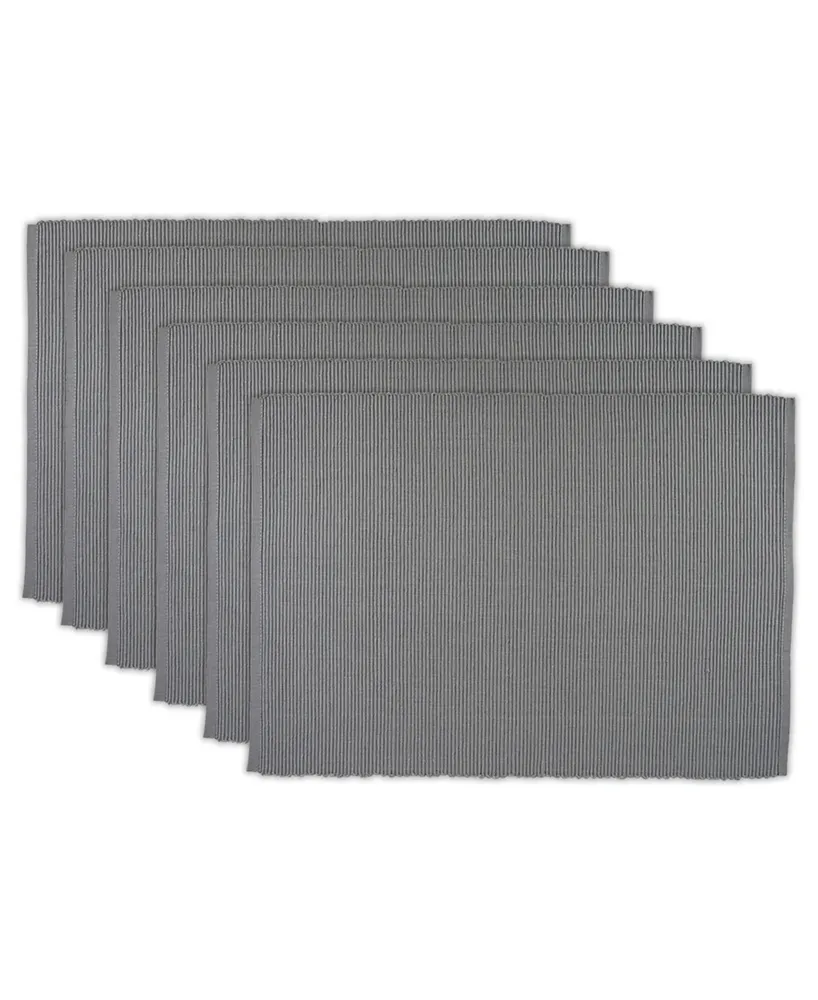 Ribbed Placemat, Set of 6