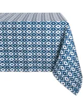 Ikat Outdoor Tablecloth with Zipper 60" x 120"