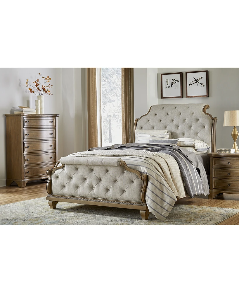 Closeout! Trisha Yearwood Jasper County Upholstered King Bed