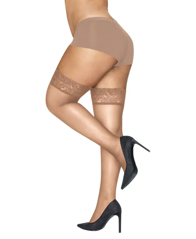 Hanes Curves Plus Size Opaque Tights - Macy's