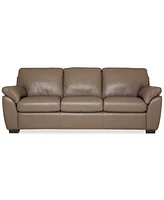 Lothan 87" Leather Sofa, Created for Macy's