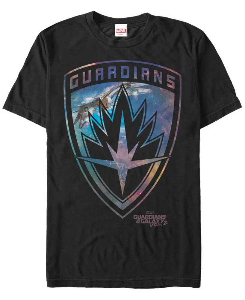 Marvel Men's Guardians of The Galaxy Vol. 2 Milano's Shield Short Sleeve T-Shirt