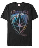 Marvel Men's Guardians of The Galaxy Vol. 2 Milano's Shield Short Sleeve T-Shirt