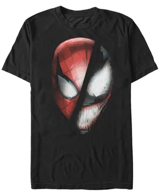 Marvel Men's Universe Spider-Man Venom Face off Short Sleeve T-Shirt