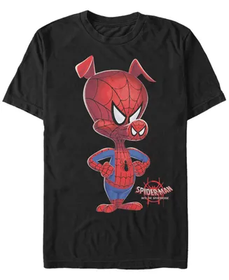 Marvel Men's Spider-Man Into The Spiderverse The Fierce Spider-Ham Short Sleeve T-Shirt