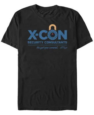 Marvel Men's Ant-Man and the Wasp X-Con Security Consultants Logo Short Sleeve T-Shirt