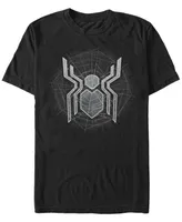 Marvel Men's Spider-Man Webbed Logo Short Sleeve T-Shirt