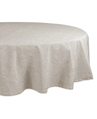 Solid Chambray Tablecloth 70" Round