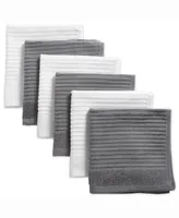 Assorted Ribbed Terry Dishcloth, Set of 6