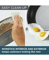 Anolon Advanced Home Hard-Anodized Nonstick Skillet Set, 2 Piece