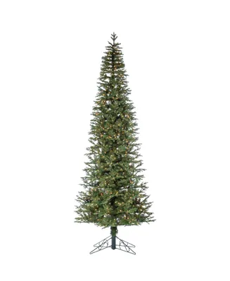 Sterling 10-Foot High Pre-Lit Natural Cut Narrow Jackson Pine with Clear White Lights