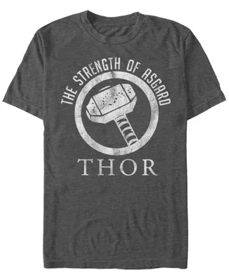Marvel Men's Comic Collection The Strength of Asgard Short Sleeve T-Shirt
