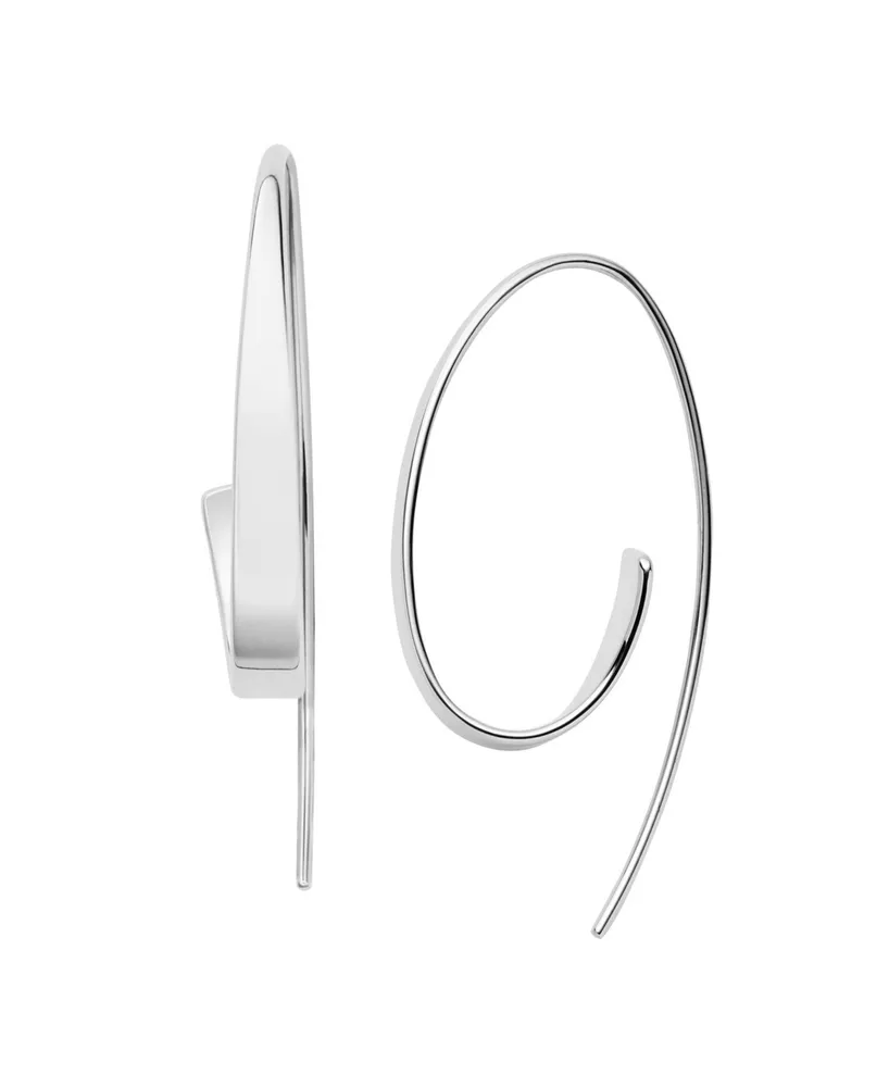 Skagen Women's Kariana Stainless Steel Curl Earrings