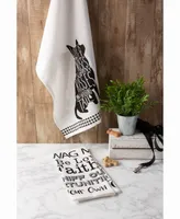 Design Imports Asst Dog Prints Dishtowel Set of 2