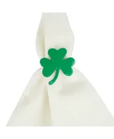 Shamrock Napkin Ring, Set of 6