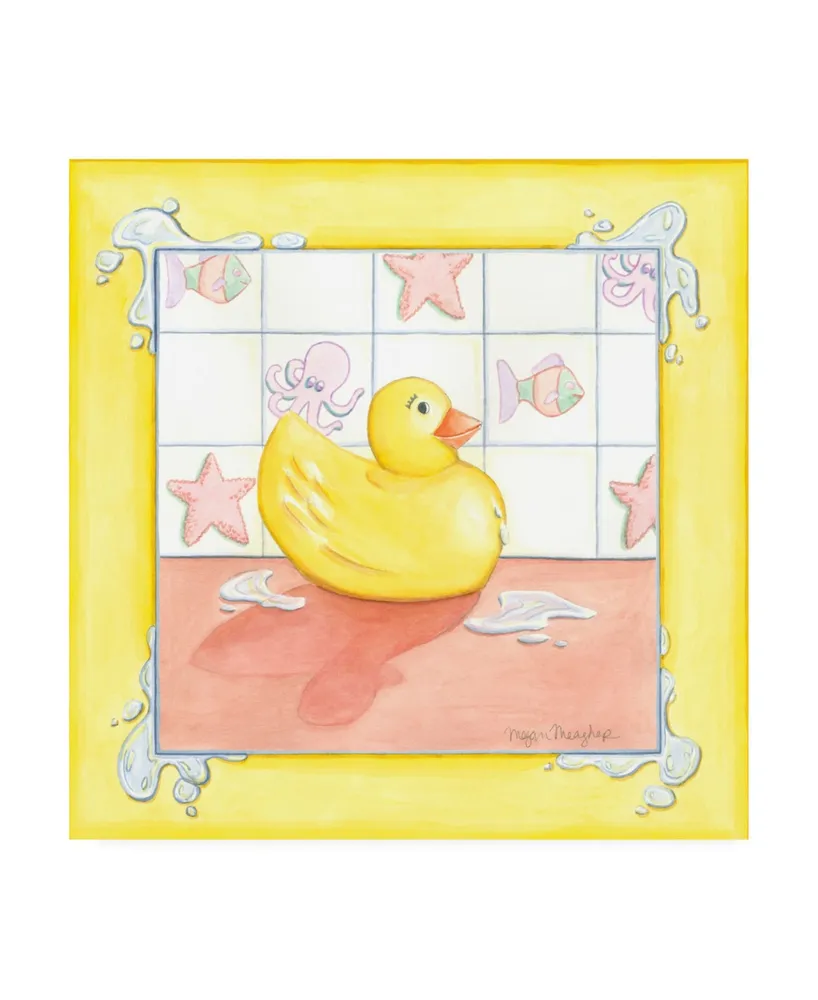 Megan Meagher Small Rubber Duck I Childrens Art Canvas Art - 19.5" x 26"