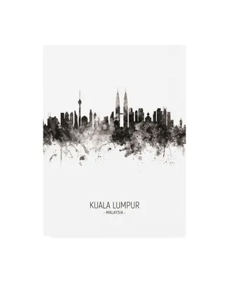 Michael Tompsett Kuala Lumpur Malaysia Skyline Portrait Ii Canvas Art