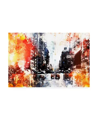 Philippe Hugonnard Nyc Watercolor Collection - Busy Canvas Art