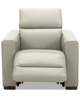 Nevio 39" Leather Power Recliner with Rachet Headrest