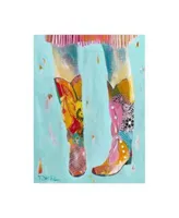 Pamela K. Beer Cowgirl Boots Canvas Art Collection