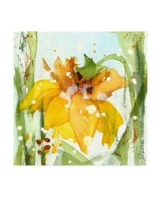 Dawn Derma Daffodil Canvas Art