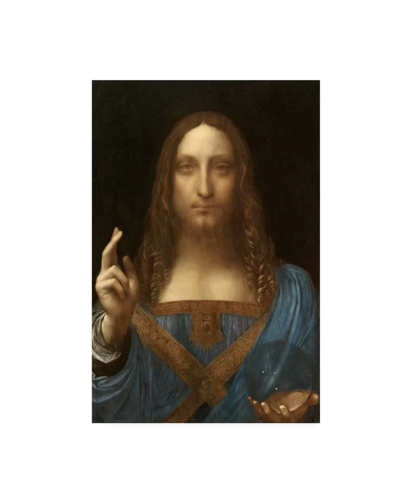 Leonardo Da Vinc Salvator Mundi Canvas Art