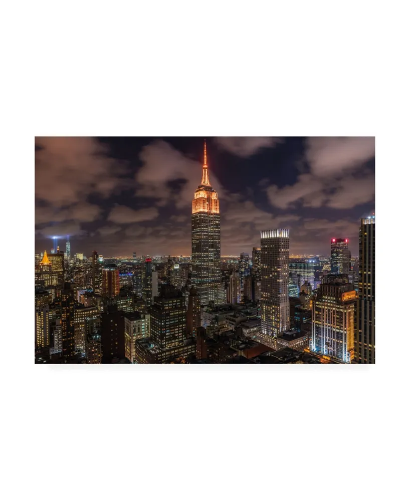 Bruce Gett Orange 9-11 Canvas Art - 27" x 33.5"