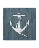 Grace Popp Nautical Plank Iv Canvas Art