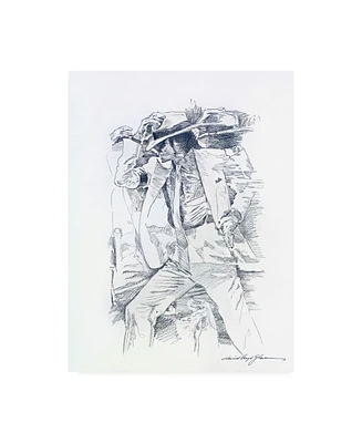 David Lloyd Glover Michael Smooth Criminal Canvas Art - 37" x 49"