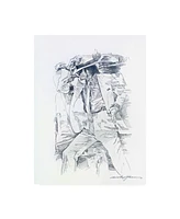 David Lloyd Glover Michael Smooth Criminal Canvas Art - 37" x 49"